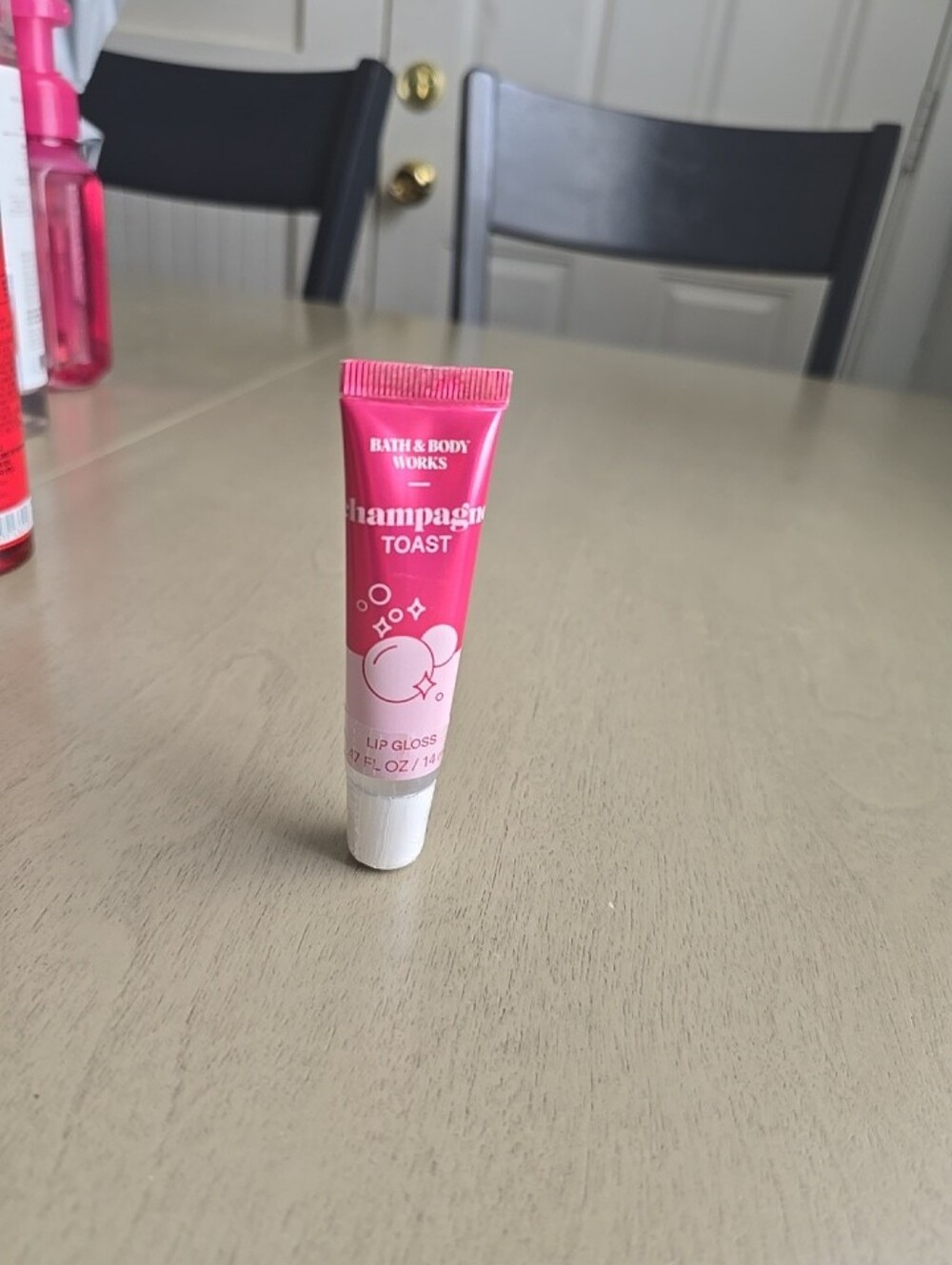 Bath & Body Works Pink Champagne Toast Lip Gloss Tube